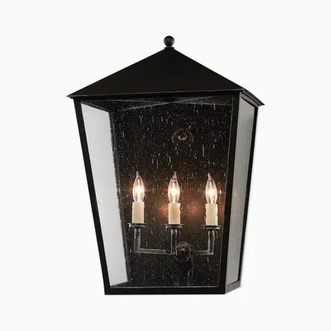 Sinclair Outdoor Wall Sconce, Large