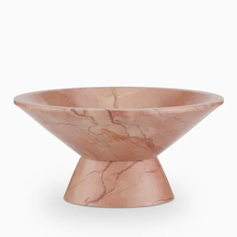 Denwick Rosa Marble Large Bowl