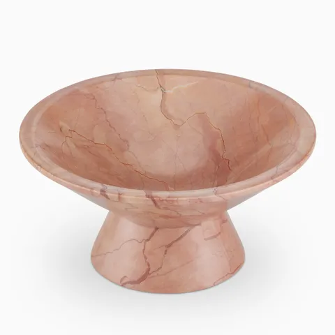 Denwick Rosa Marble Large Bowl
