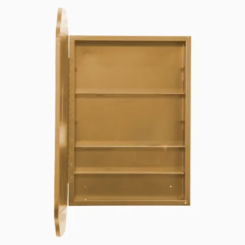 Marovo Medicine Cabinet in Gold