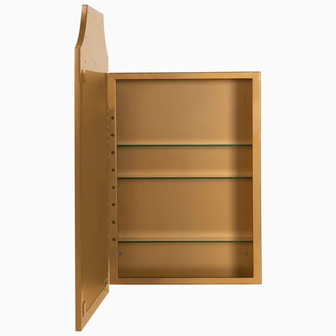 Alvoro Medicine Cabinet in Gold