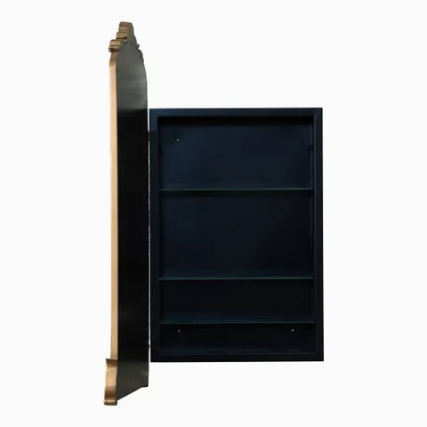 Lorvane Medicine Cabinet in Gold
