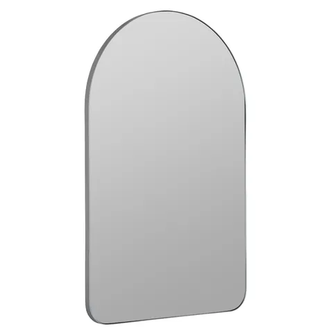Iskaro Arched Mirror in Silver