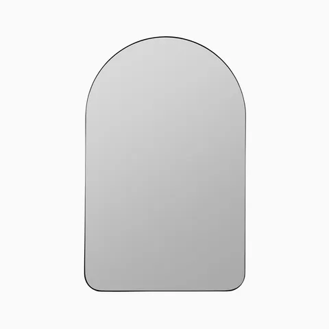Iskaro Arched Mirror in Black