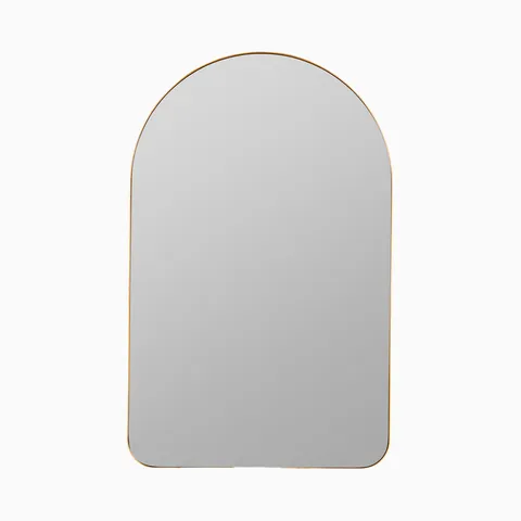 Iskaro Arched Mirror in Gold