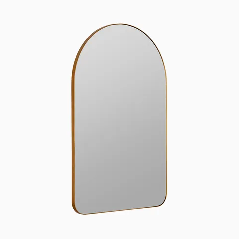 Iskaro Arched Mirror in Gold