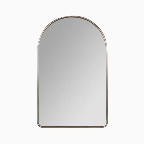 Ardelle Arched Mirror in Silver