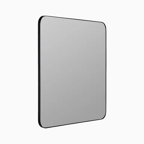 Elmora Square Mirror in Black