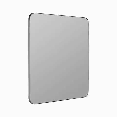 Elmora Square Mirror in Silver