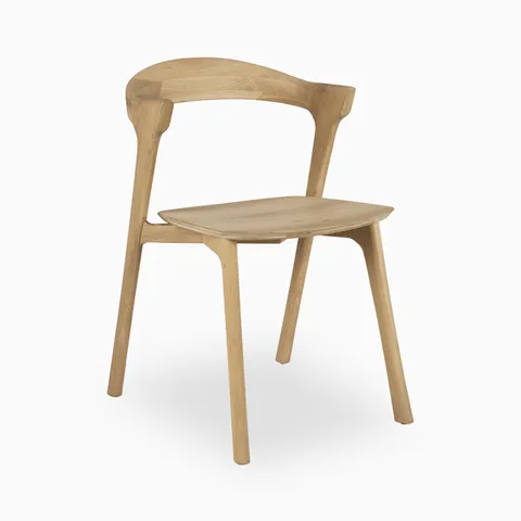 Linden Dining Chair in Varnished Oak