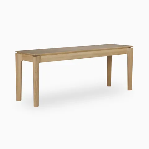 Linden 57.5" Bench in Oak