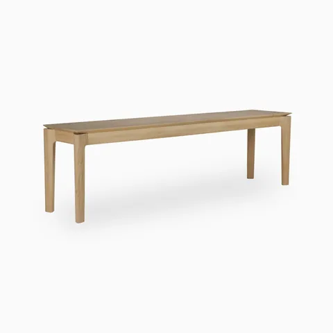 Linden 65.5" Bench in Oak