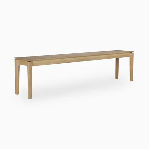 Linden 73" Bench in Oak