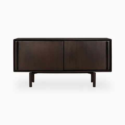Vera 66" Sideboard in Varnished Mahogany Rose Brown