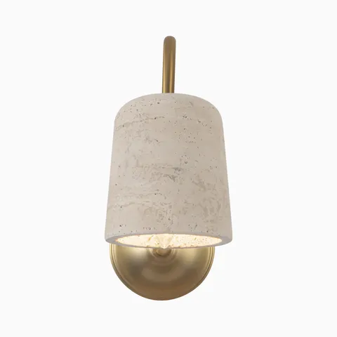 Vera Wall/Vanity Light in Brushed Gold