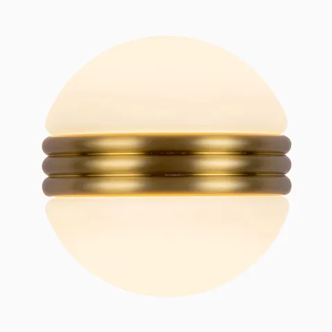 Simone Wall Sconce in Brushed Gold