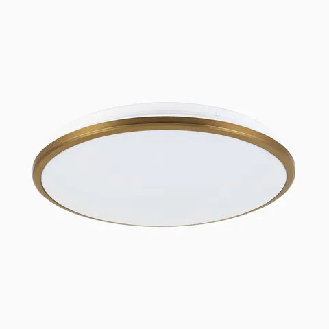 Elle 15" Flush Mount in Brushed Gold