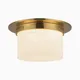 Patina Brass / Alabaster