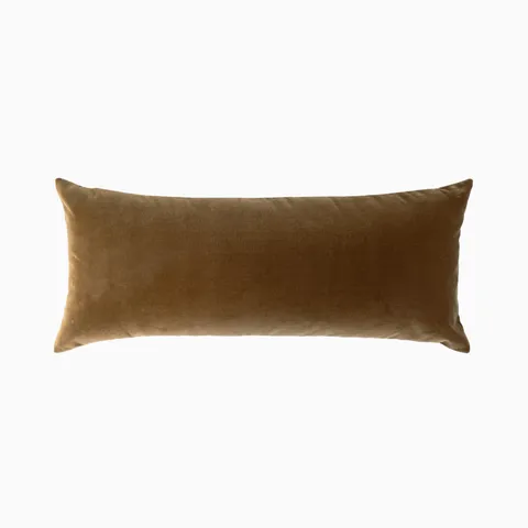 Lucille 12" x 28" Pillow Cover in Surrey Ochre