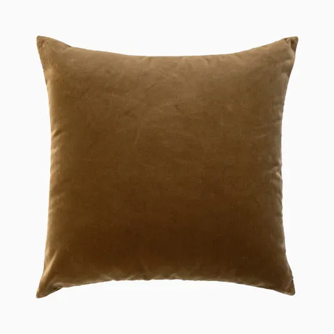 Lucille 20" x 20" Pillow Cover in Surrey Ochre
