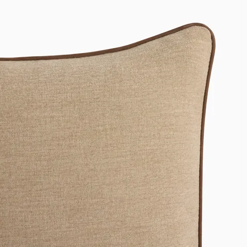 Ruth 22" x 22" Pillow Cover in Laughlin Natural