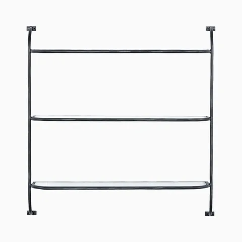 Beatrix Shelf in Hammered Gunmetal