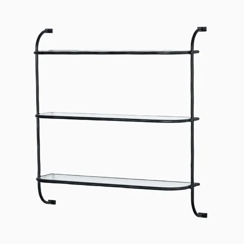Beatrix Shelf in Hammered Gunmetal