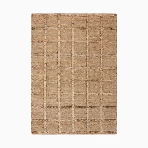 Suri Handmade Rug in Wheat, 5' x 7'6"