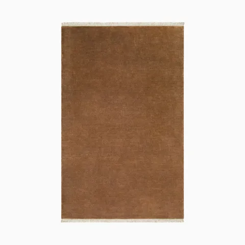 Soleil Handmade Rug in Chestnut, 9' x 12'