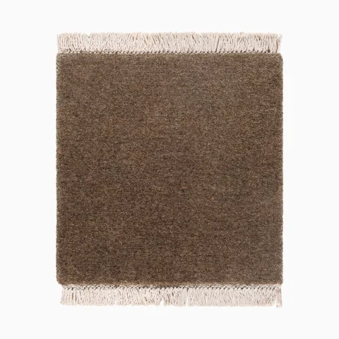 Soleil Handmade Rug in Umber, 2' x 3'
