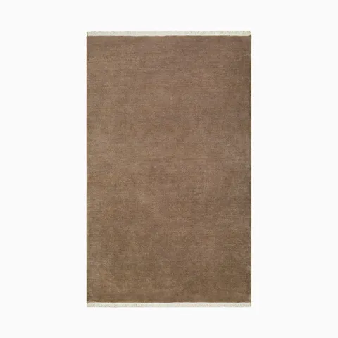 Soleil Handmade Rug in Umber, 5' x 7'6"