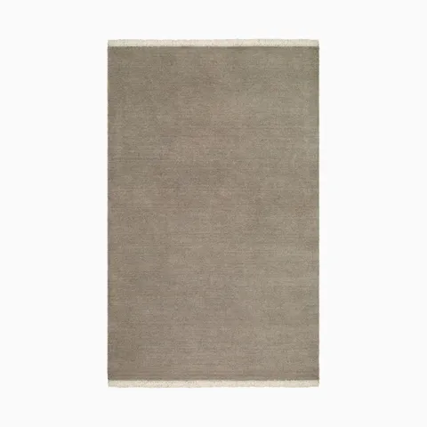 Soleil Handmade Rug in Charcoal, 5' x 7'6"