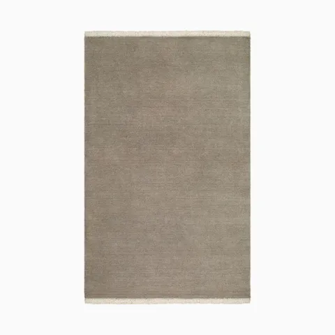 Soleil Handmade Rug in Charcoal, 9' x 12'