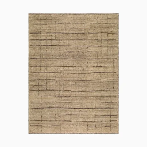 Rosalind Handmade Rug in Camel, 8' x 10'
