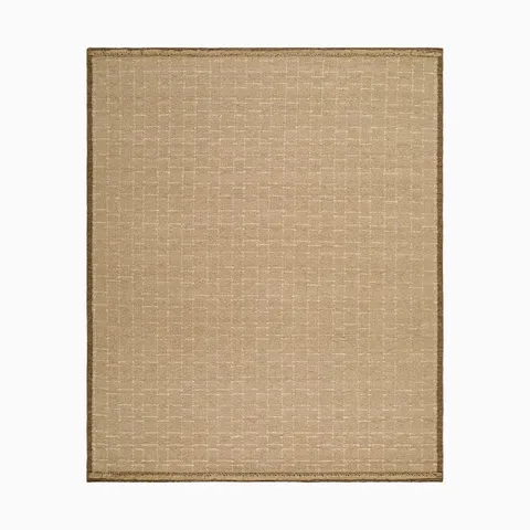Constance Handmade Rug in Wheat, 8' x 10'