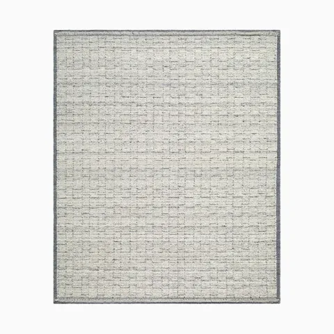 Constance Handmade Rug in Grey, 10' x 14'