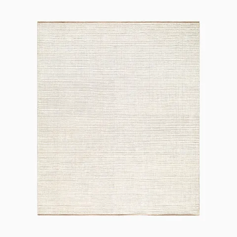 Sora Handmade Rug in Linen, 9' x 12'