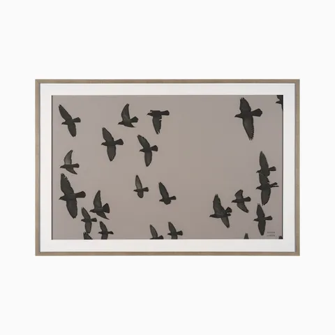 Aloft Hand Embellished Framed Photo Print