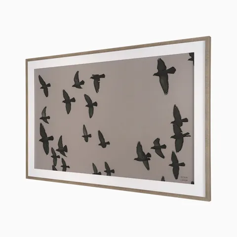 Aloft Hand Embellished Framed Photo Print