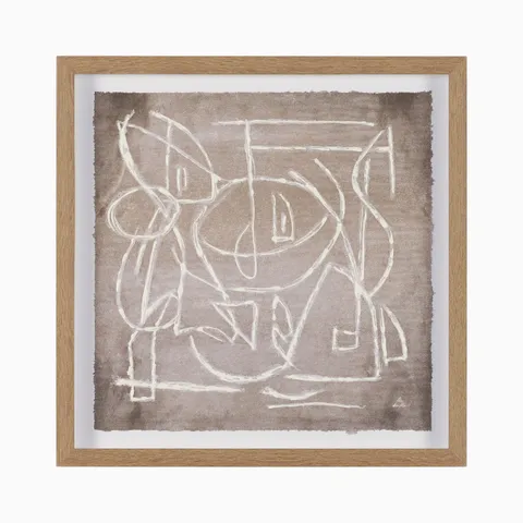 Murmur I Hand Embelished Framed Artwork