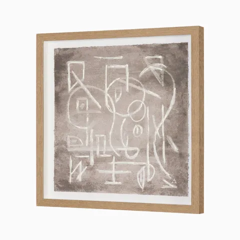 Murmur II Hand Embelished Framed Artwork