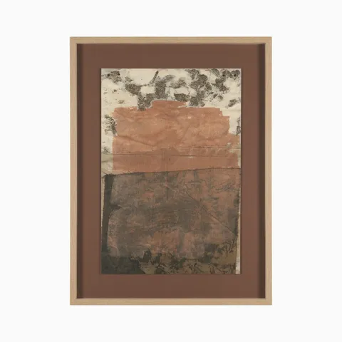 Strata Grade Hand Embelished Textured Framed Artwork