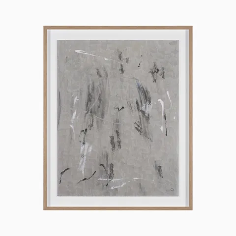 Reverie IV Hand-Embellished Textured Framed Artwork