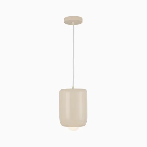 Tilly 7" LED Pendant in Pearl White, Universal Voltage