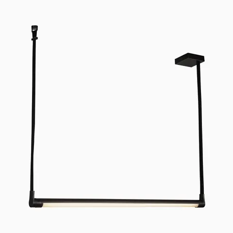 Carson 41" LED Linear Pendant in Urban Bronze, Universal Voltage