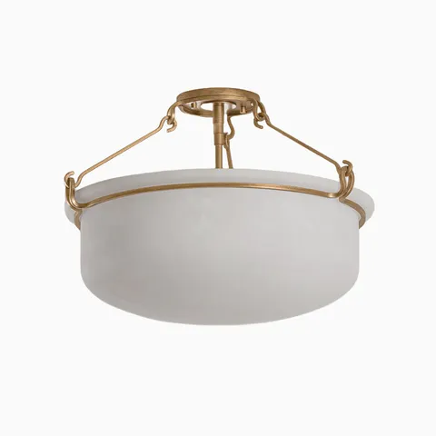 Lowerre Semi Flush Mount, Large