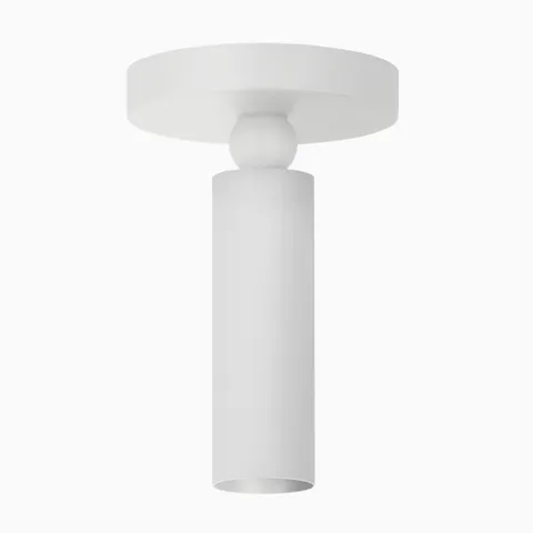 Ivor Pivot Flush Mount in Semi-Gloss White