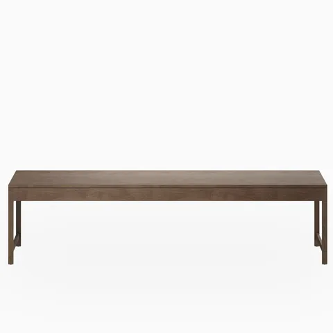 Thibault Walnut Dining Table in Matte, 120" x 36"