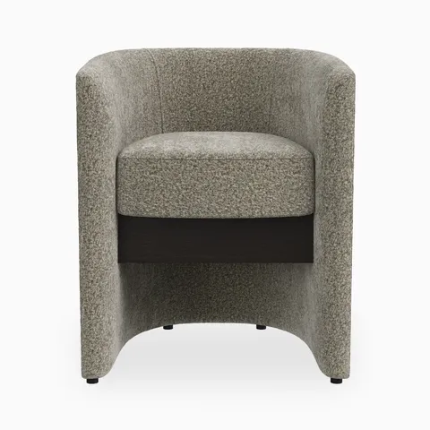 Gaspard Dining Chair in Mocha/Mushroom