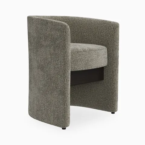 Gaspard Dining Chair in Mocha/Mushroom